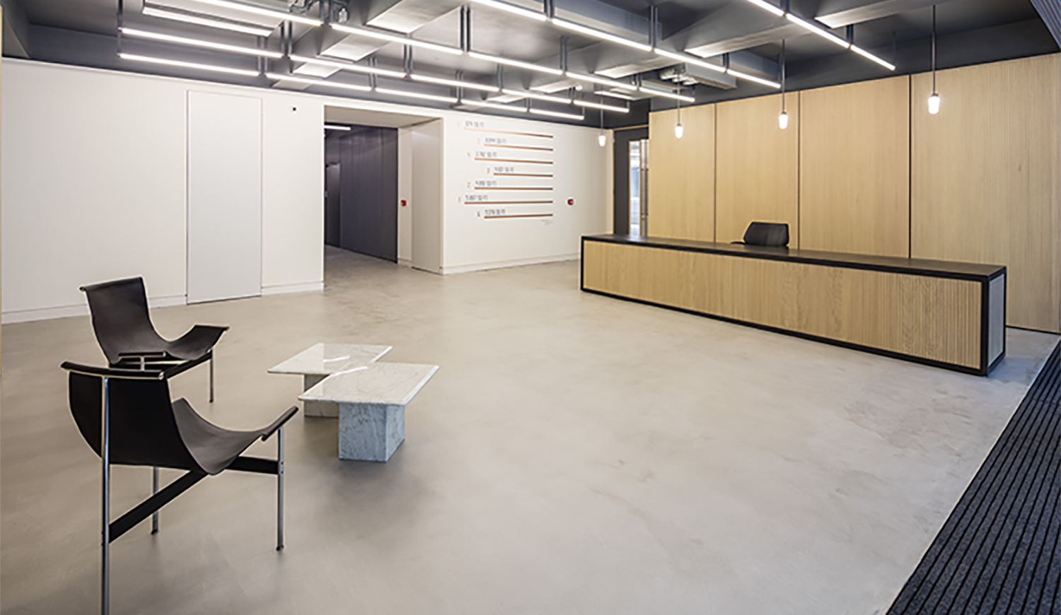 Reception at 78 Whitfield Street