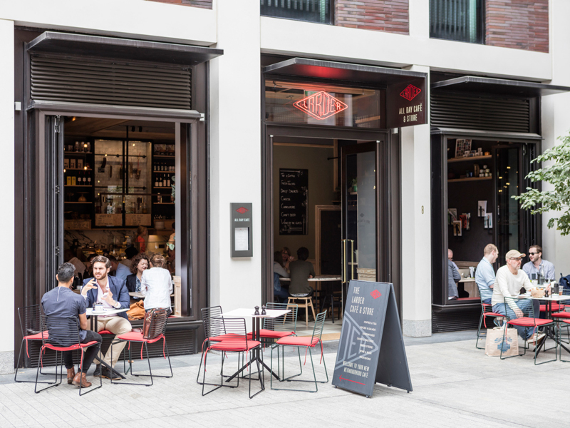 Larder, Pearson Square